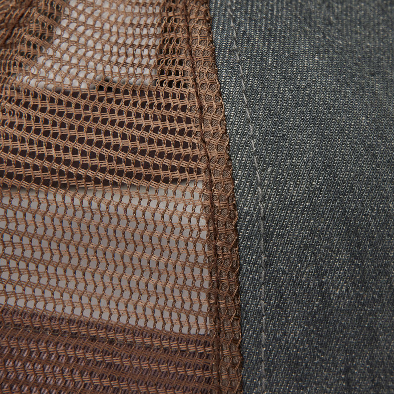 G-STAR® Gorra de rejilla Denim Baseball Azul oscuro