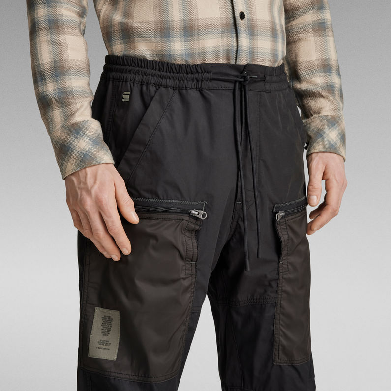 G-Star RAW® Pantalon de survêtement 3D PM Cuffed Noir