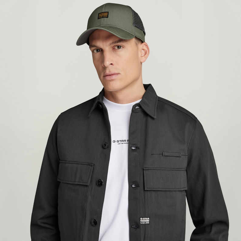 G-Star RAW® Unisex Pocketony Service Overshirt Black