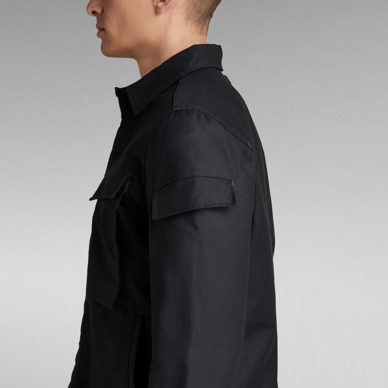 G-STAR® Unisex Mysterious Overshirt Zwart