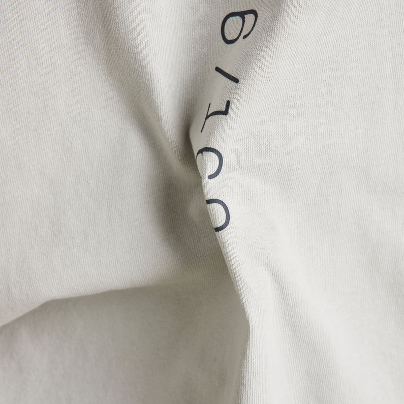 G-STAR® Typeface Back Graphic Boxy T-Shirt Grey