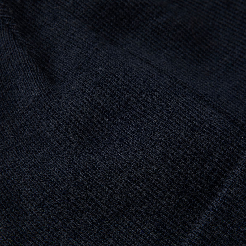 G-STAR® Effo Raw Long Beanie Dark blue fabric shot