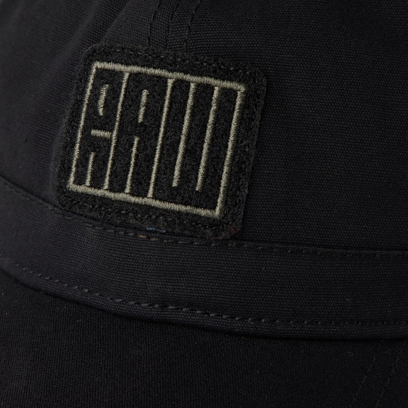 G-Star RAW® Avernus Badge Baseball Cap Zwart