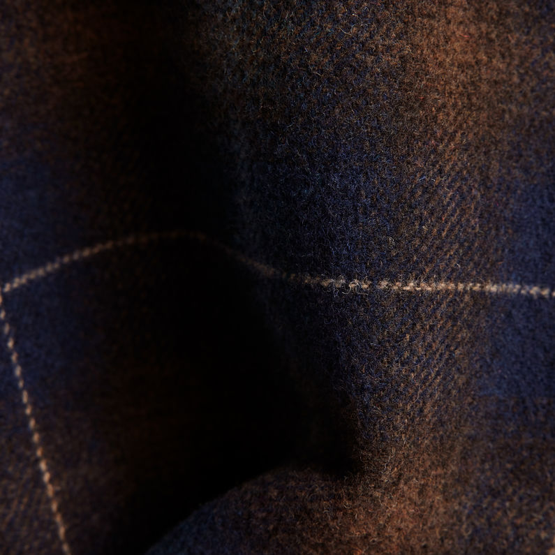 Wool Check Coat – La Garçonne