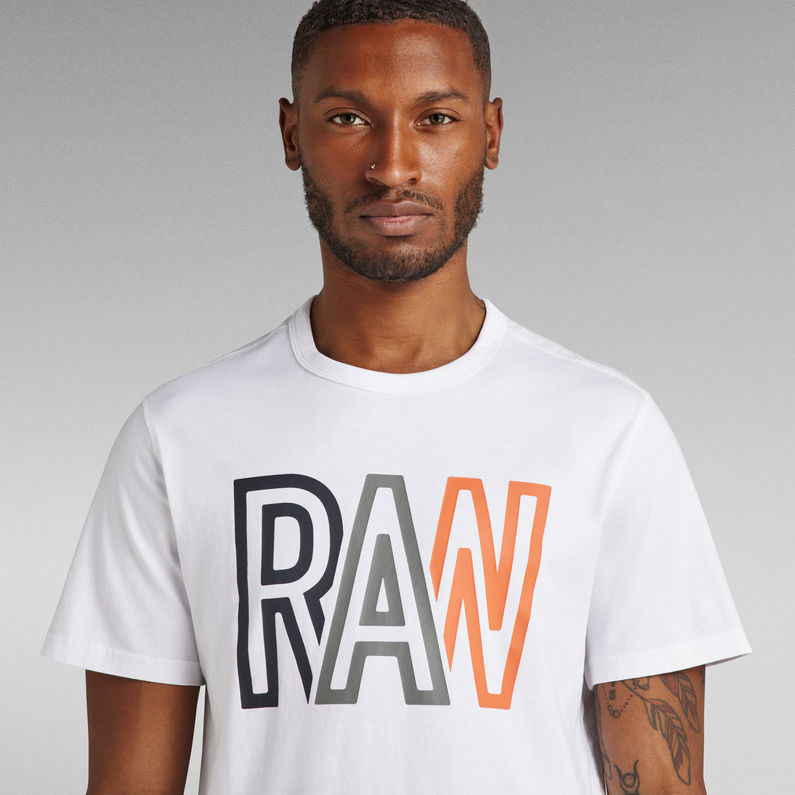G-STAR® Camiseta Raw Blanco