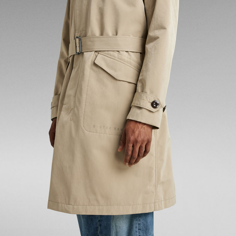 G-Star RAW® Belted Trench Beige