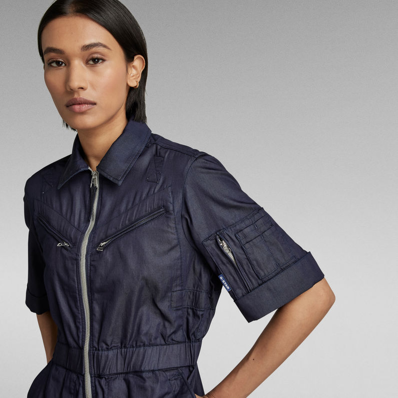 G-Star RAW® Flightsuit Dress Dark blue