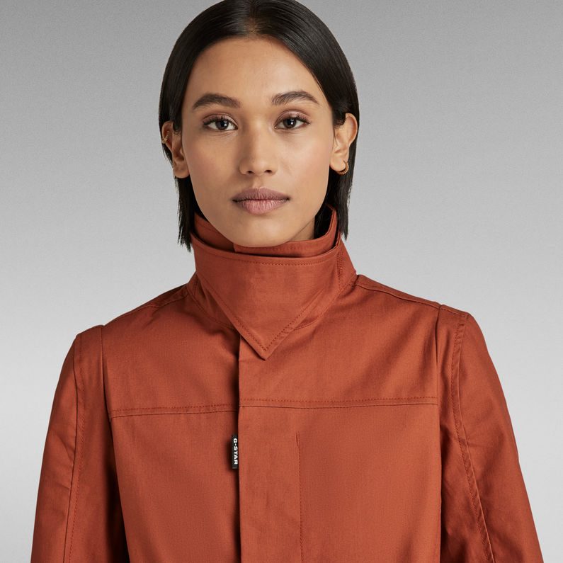 G-STAR® Slim Minor Trenchcoat Rot