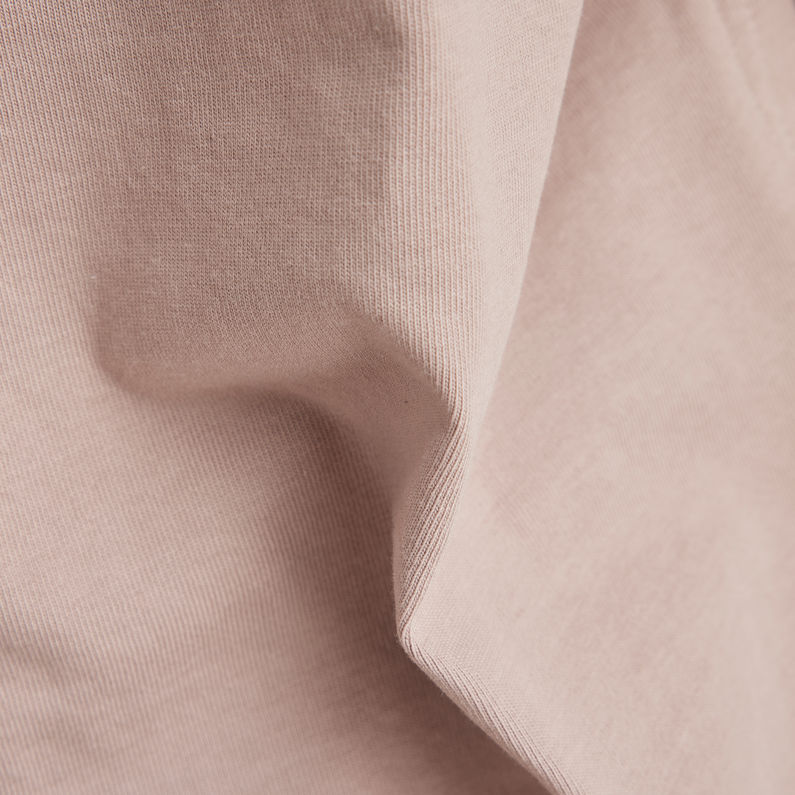 G-Star RAW® Camiseta Long Slit Rosa