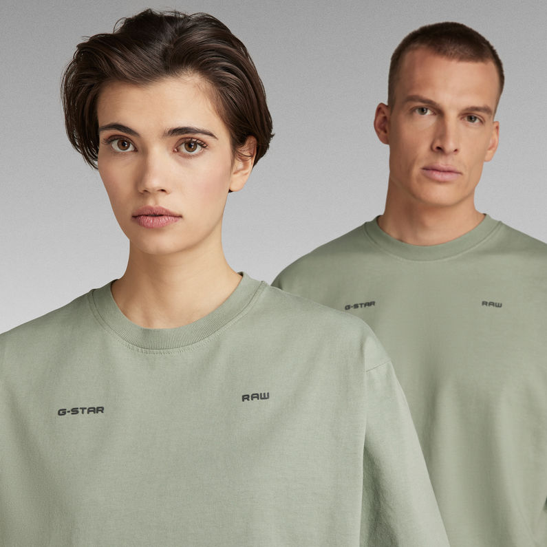 G-Star RAW® Unisex Boxy Base T-Shirt Green