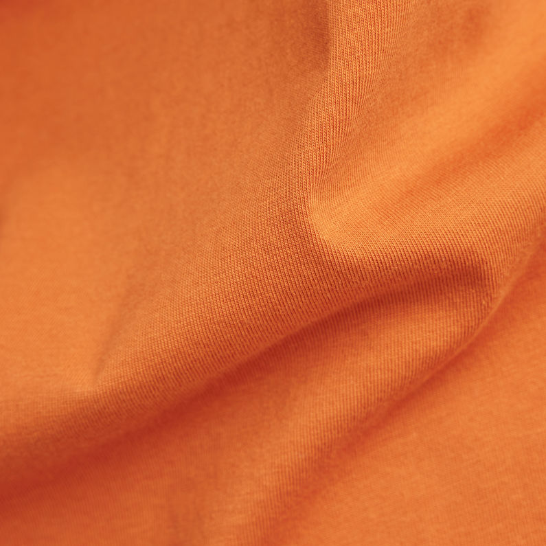 G-Star RAW® Camiseta Logo Tape Naranja