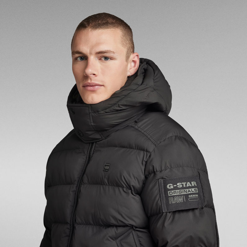 G-Star RAW® Veste à capuche G-Whistler Padded Noir