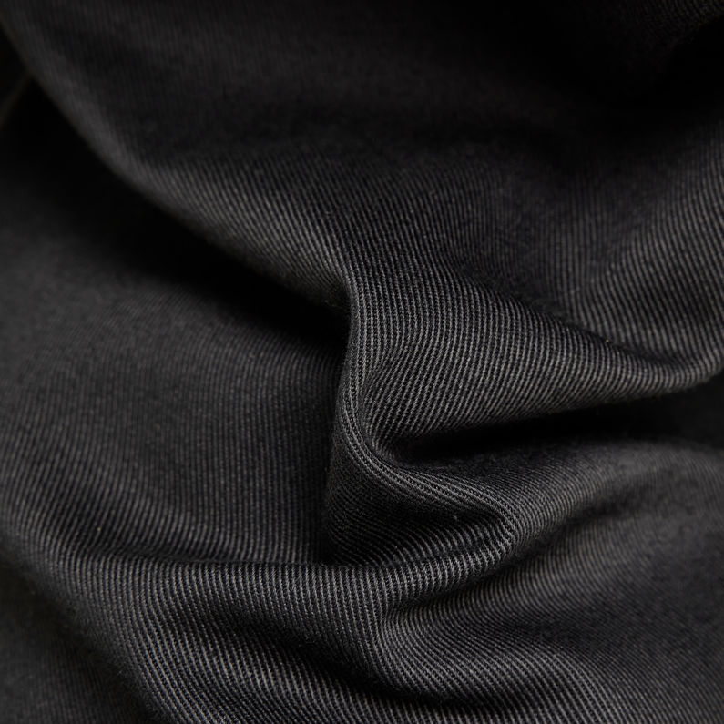 G-Star RAW® Pantalones Unisex Plisado Chino Relaxed Negro