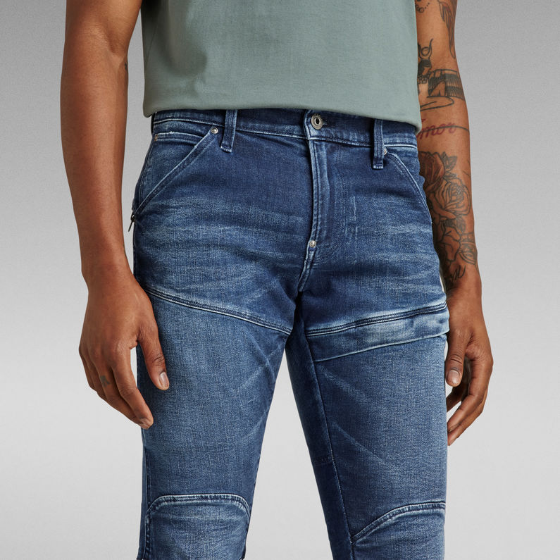 G-STAR® 5620 Flightsuit 3D Skinny Jeans Donkerblauw