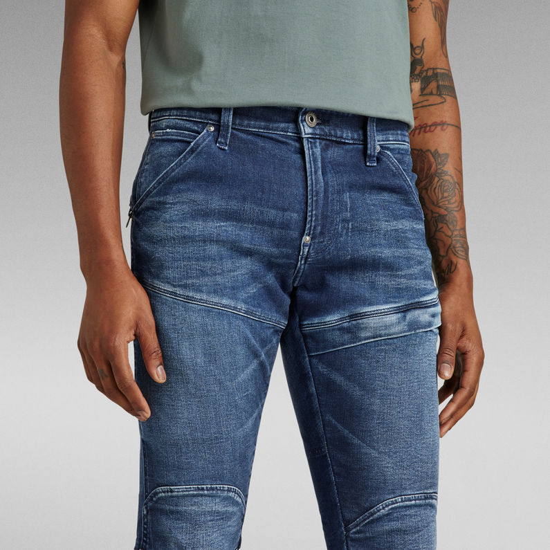 5620 Flightsuit 3D Skinny Jeans | Dark blue | G-Star RAW® US