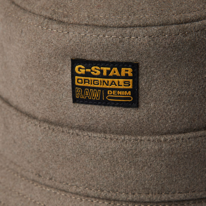 G-Star RAW® Sombrero de pescador Wool Marrón