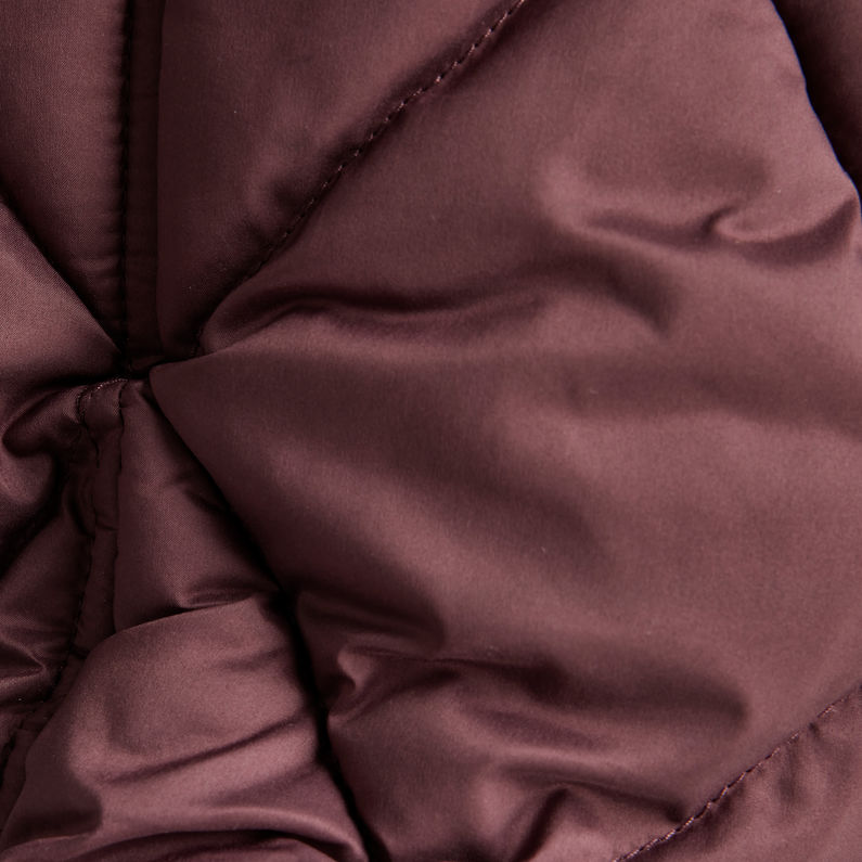 G-STAR® Gewatteerde Bodywarmer G-Whistler Extra Long Paars