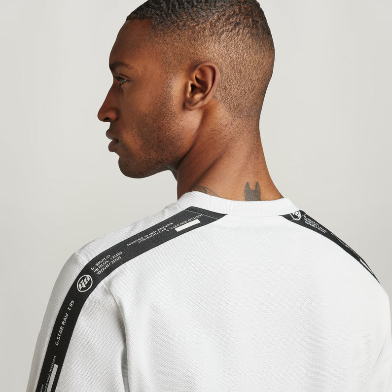 G-Star RAW® Sudadera Ligera Logo Tape Gris