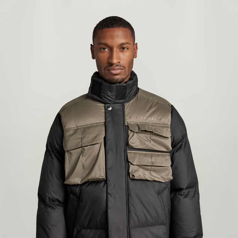 G-Star RAW® Unisex Attac Utility Puffer Zwart
