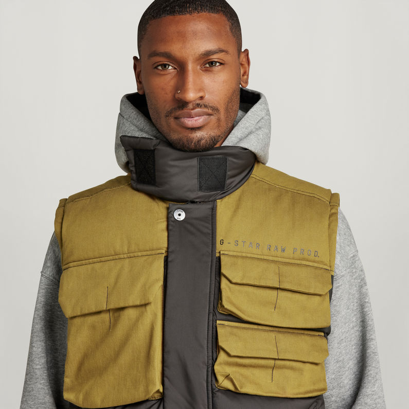 G-Star RAW® Unisex Attac Utility PM Vest Multi color