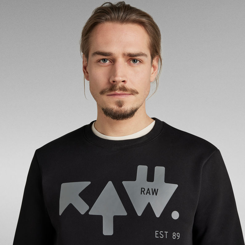 G-Star RAW® RAW Arrow Sweatshirt Schwarz