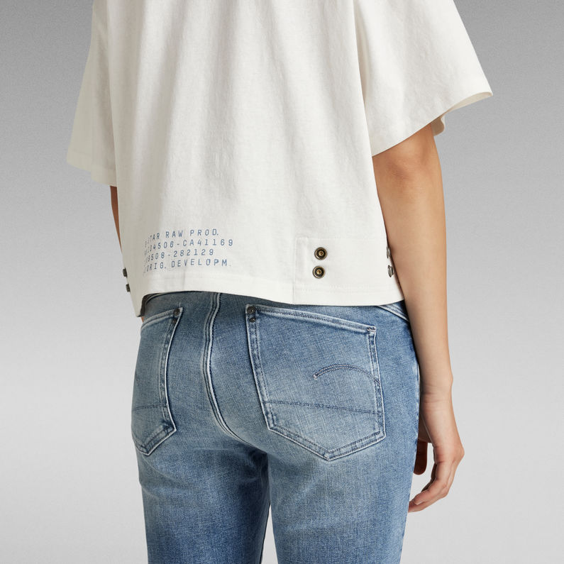 G-Star RAW® Adjustable Top Backsnaps White