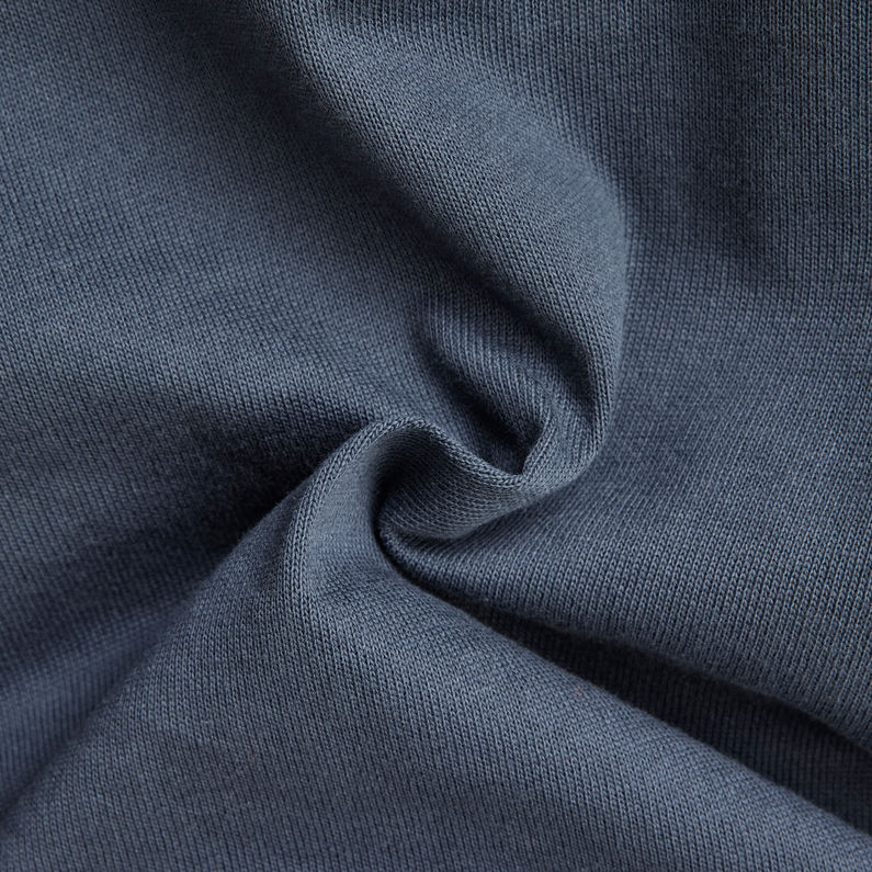 G-STAR® Text Print Hooded Loose Sweater Medium blue