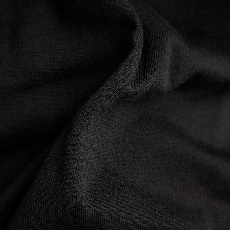 G-STAR® Core Round Neck Strickpullover Schwarz