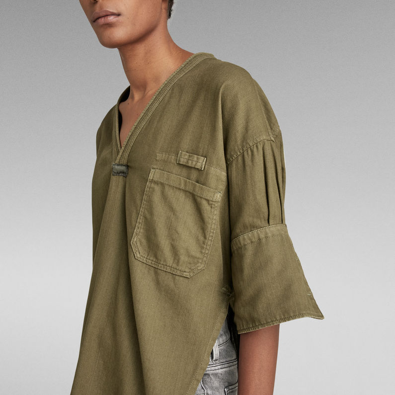 G-Star RAW® Woven Tunic Green