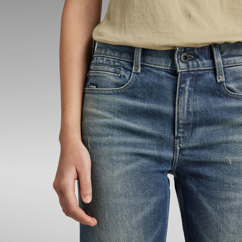 G-STAR® Noxer Straight Selvedge Jeans Midden blauw