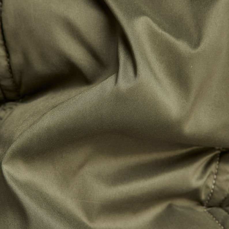 G-Star RAW® G - Whistler Padded Extra Long Parka Grün