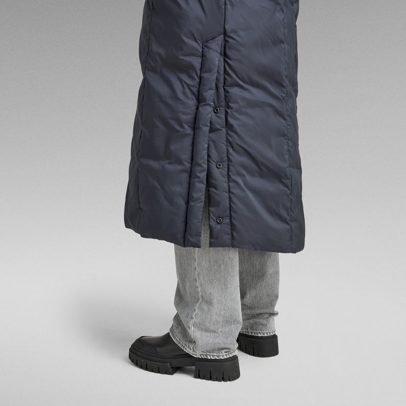 G-STAR® G - Whistler Padded Extra Long Parka Dark blue