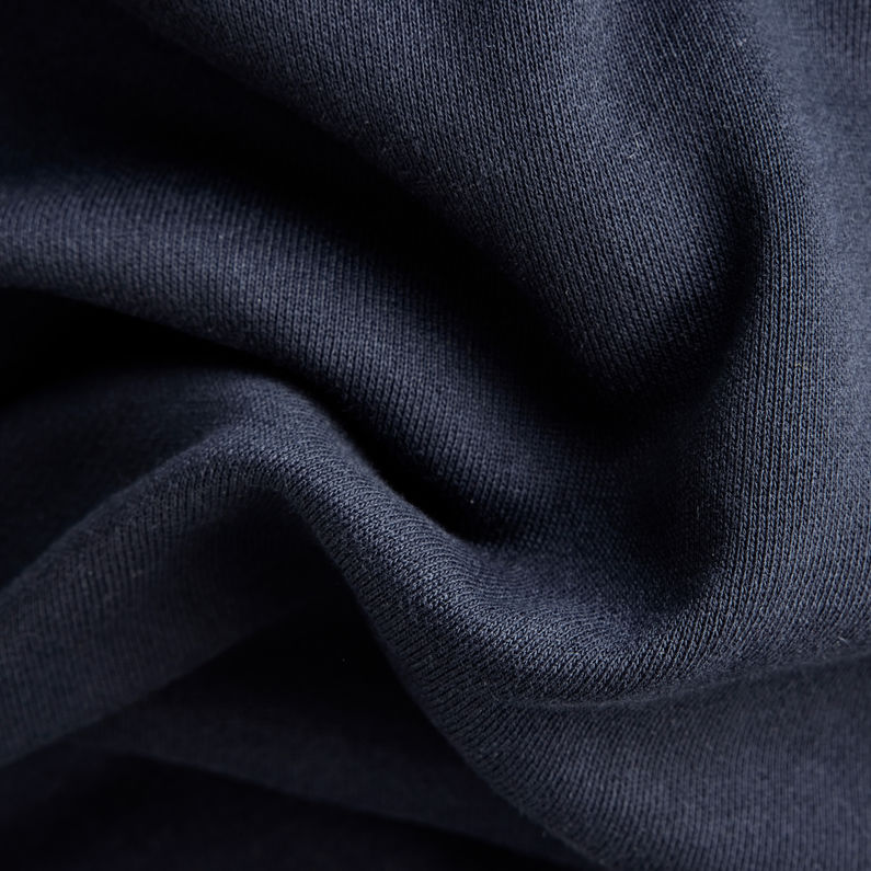 G-STAR® Gsraw Graphic Hooded Sweater Donkerblauw