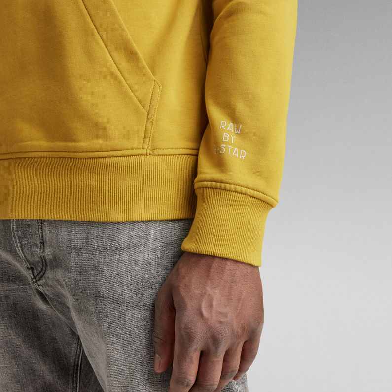 G-STAR® Gsraw Graphic Hooded Sweatshirt Grün