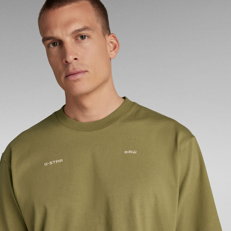 G-Star RAW® Camiseta Unisex Boxy Base Verde