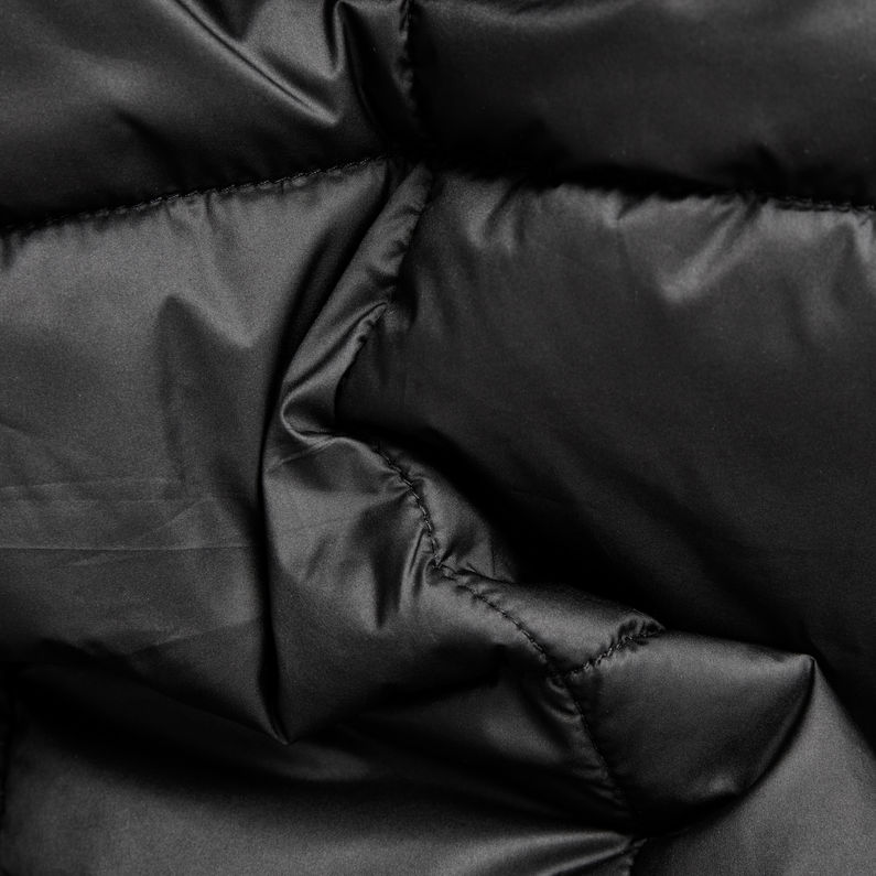 G-STAR® Meefic Square Quilted Hooded Jacke Schwarz