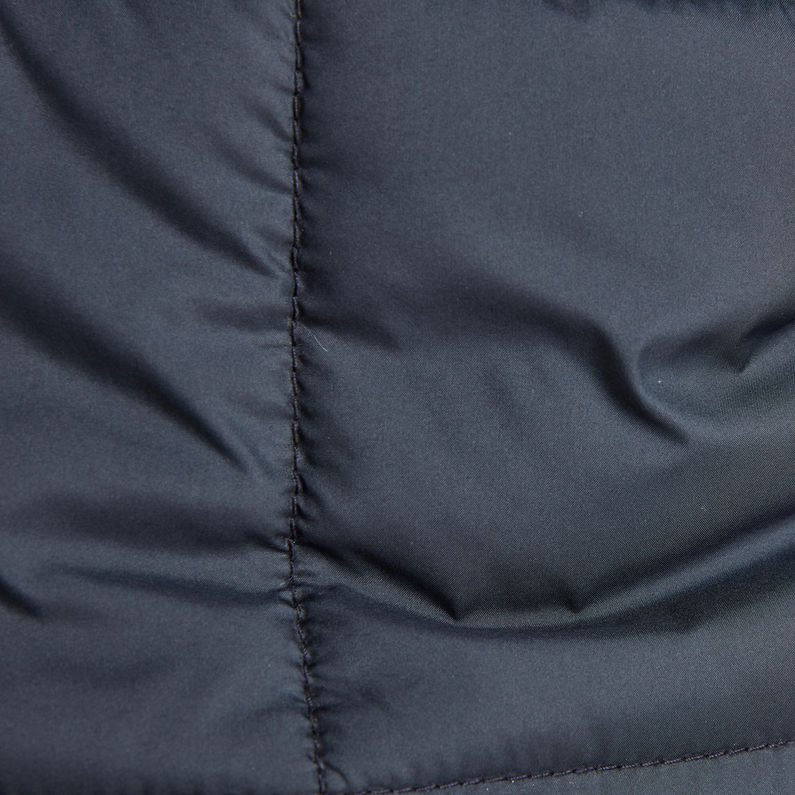 G-STAR® Meefic Square Quilted Hooded Jacket Dark blue