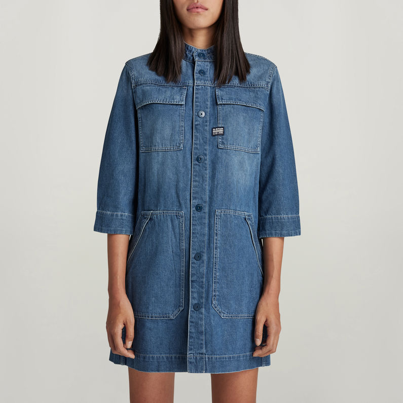 G-Star RAW® Shirt Dress Medium blue