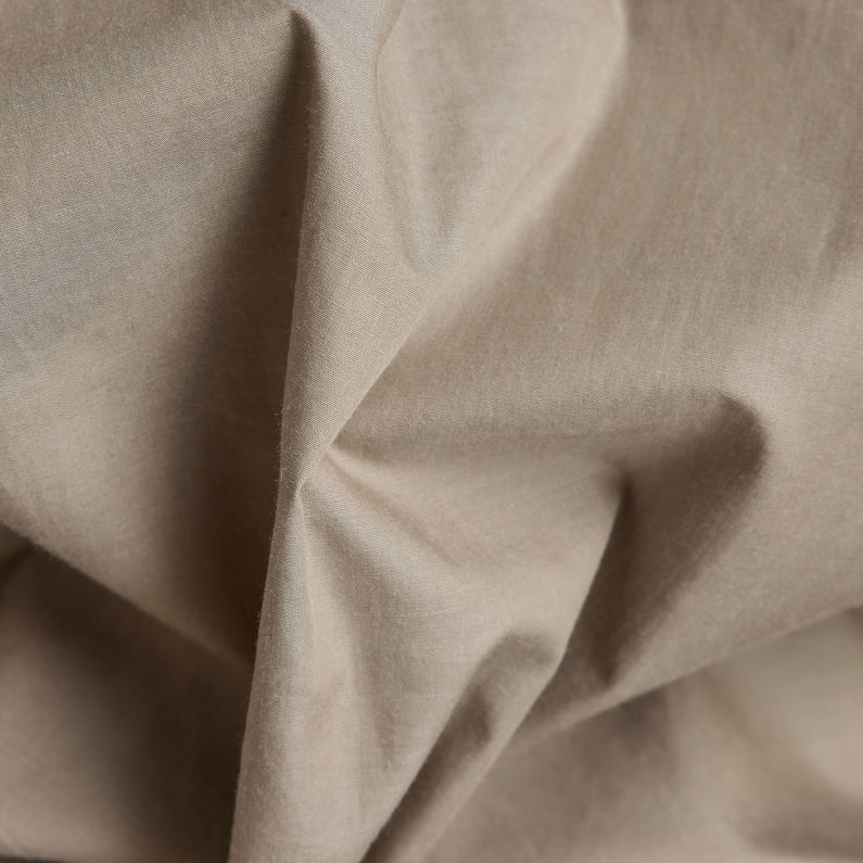 G-STAR® Shirt Dress Short Sleeve Beige