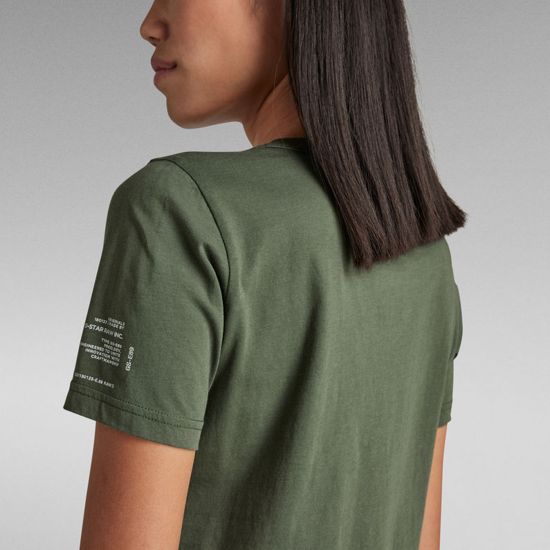 G-Star RAW® Mysid Optic Slim T-Shirt C Green