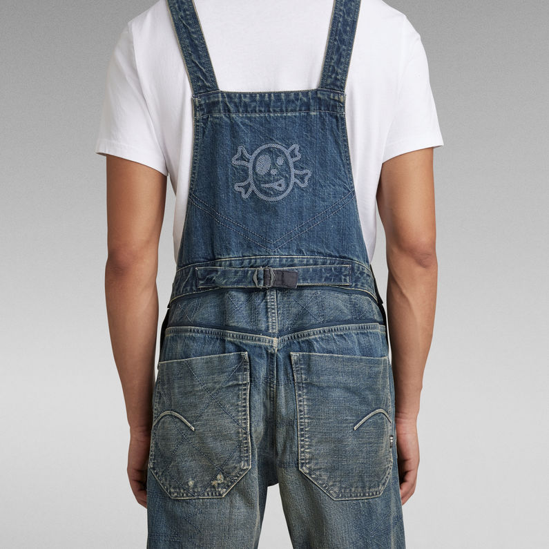 G-STAR® Henk Schiffmacher Denim Dungaree Medium blue