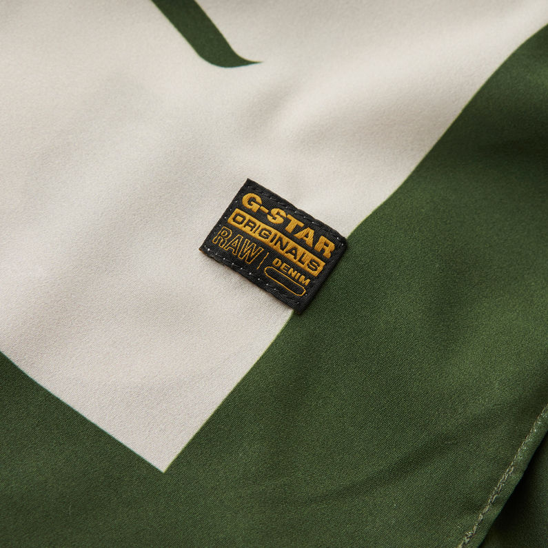 G-Star RAW® Bandana Military Stripe Vert