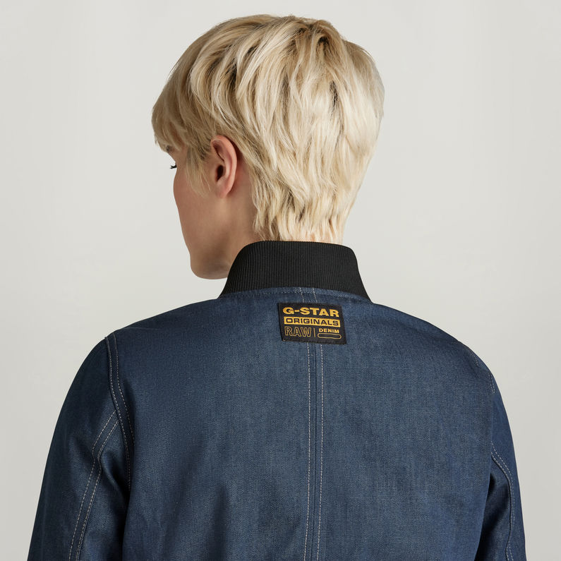 G-Star RAW® Drawstring Bomber Jacket Dark blue