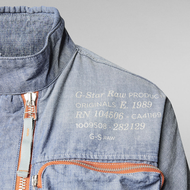 G-STAR® E 3D Back Jacket Light blue