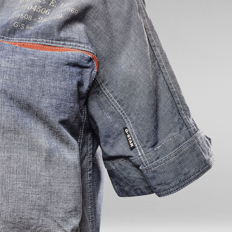 G-STAR® Robe E Zipped Bleu clair