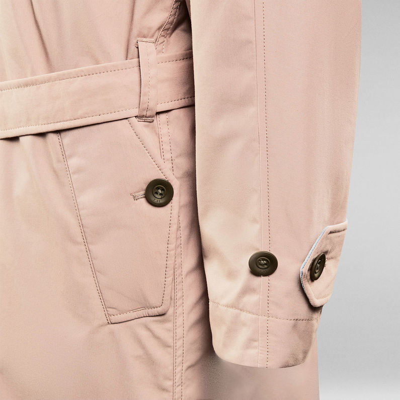 G-STAR® E High Fashion Trench Pink