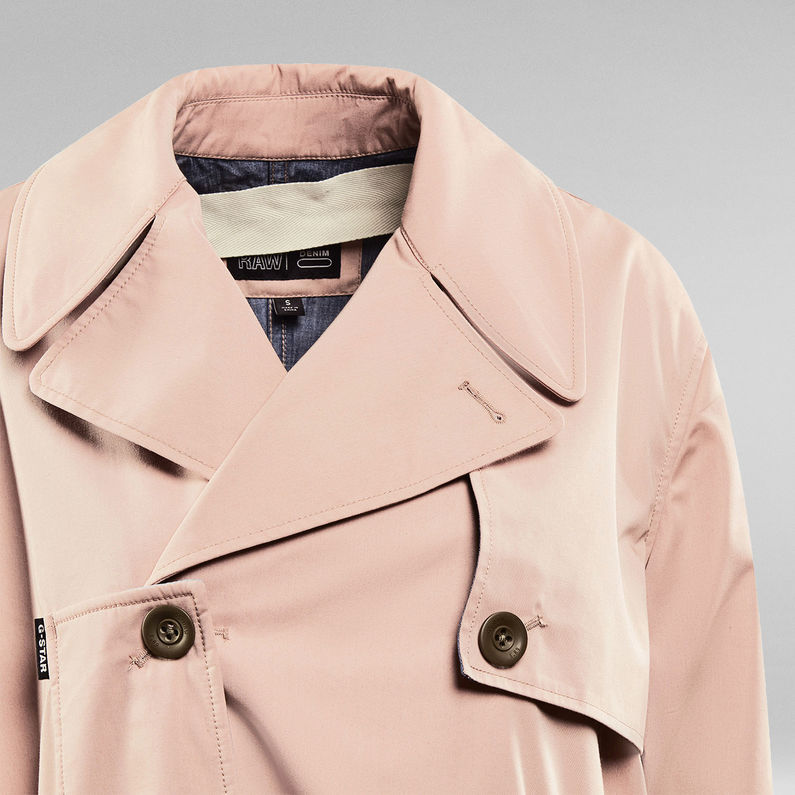 G-STAR® Trench E High Fashion Rose
