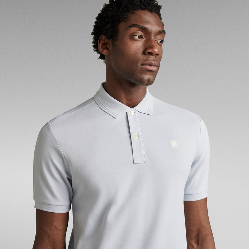 G-Star RAW® Dunda Slim Polo Lichtblauw