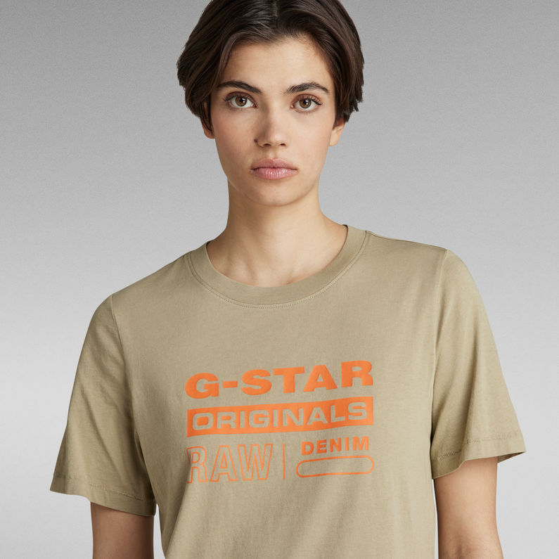 G-STAR® Originals Label T-Shirt Green