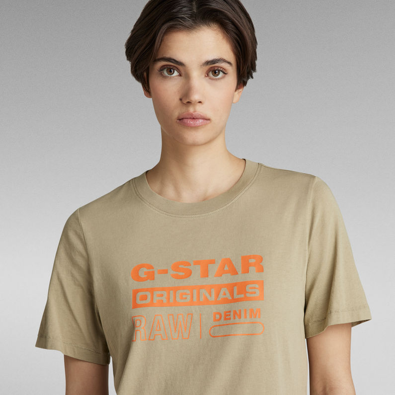 G-Star RAW® Originals Label T-Shirt Green